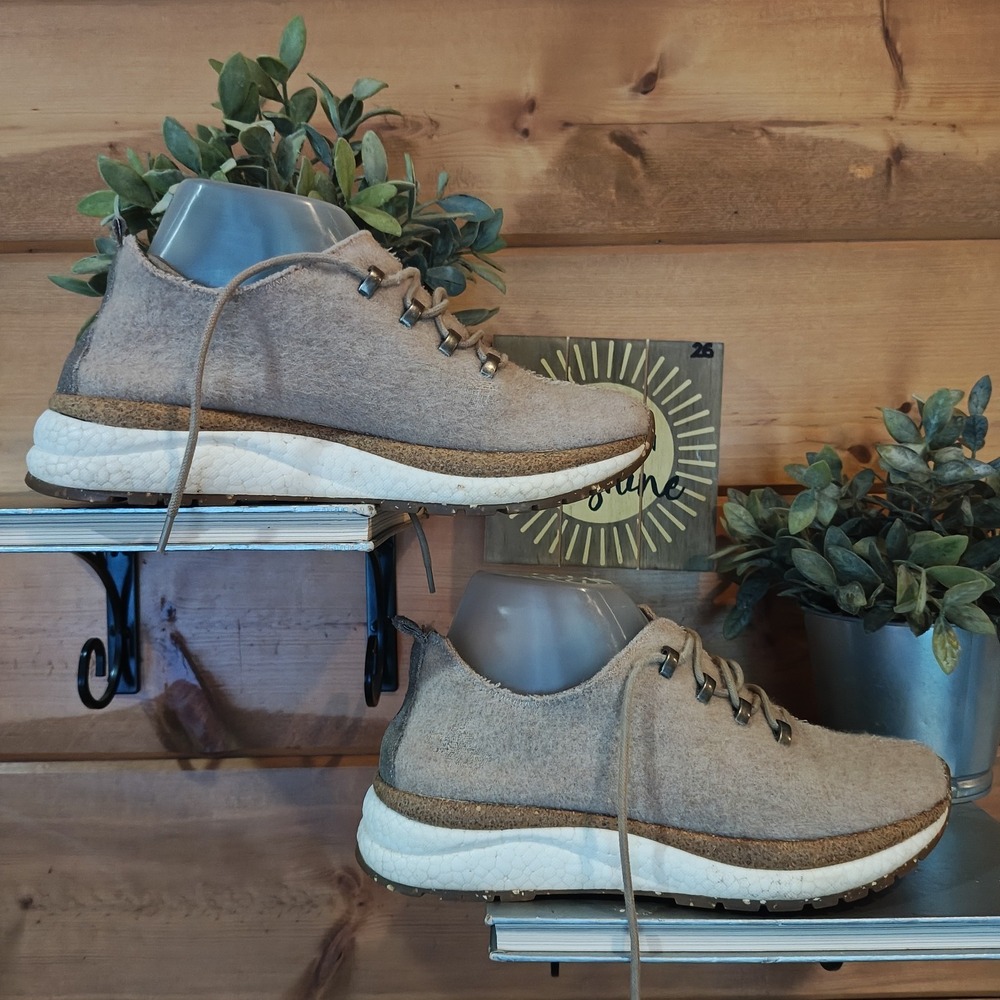 OTBT Courrier Size 8m Comfort Sneakers 65% Wool 35% Polyester 10015‎ Tan